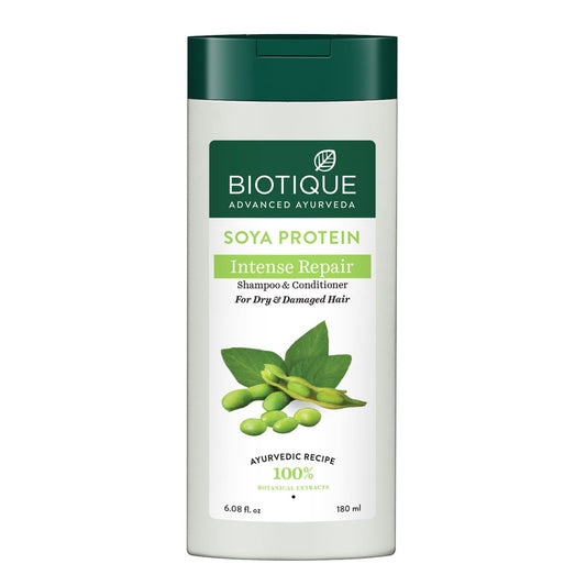 Biotique Soya Protein Intense Repair Shampoo & Conditioner 180ml