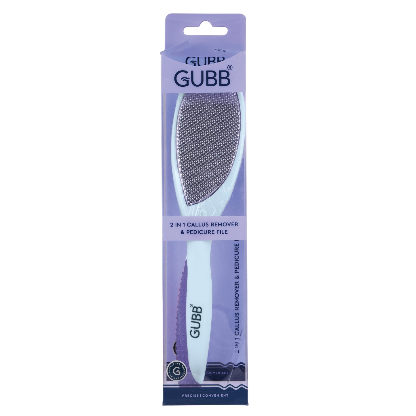 GUBB 2IN1 CALLUS REMOVER PEDICURE FILE 1N