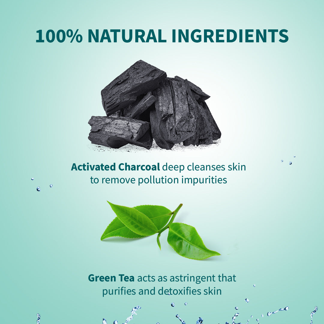 Himalaya pollution Detox charcoal face scrub