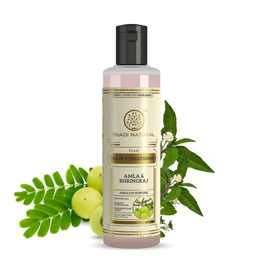 KHADI NATURAL AMLA BRINGRAJ CONDITIONER 210ML