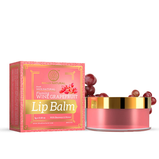 KHADI WINE GRAPEFRUIT LIP BALM