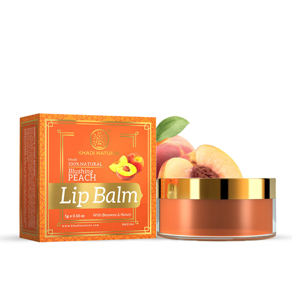 KHADI PEACH LIP BALM