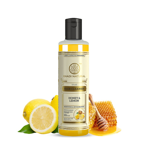 KHADI NATURAL Herbal Honey Lemon Shampoo 210 ml