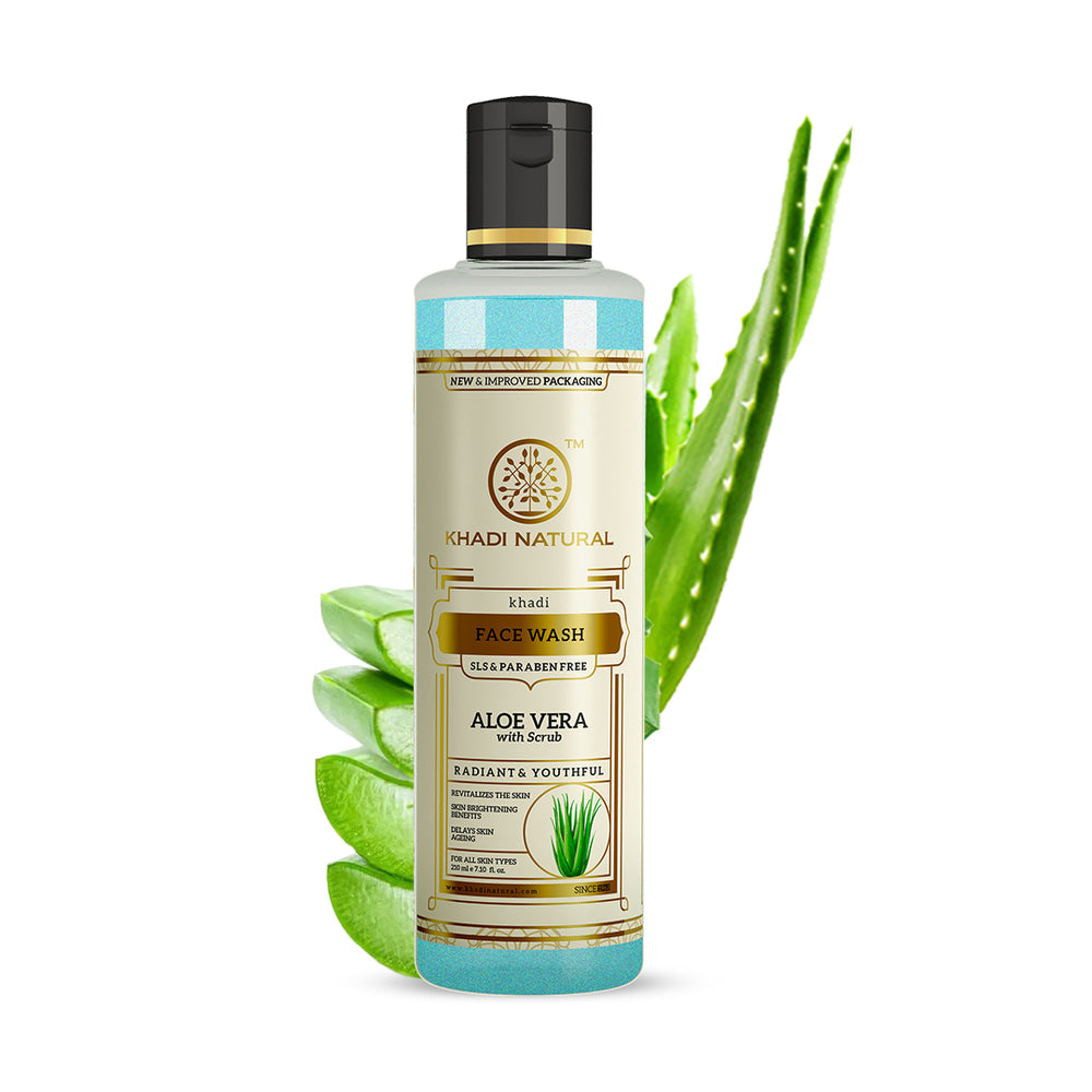 Khadi Natural face wash Aloevera 210ml