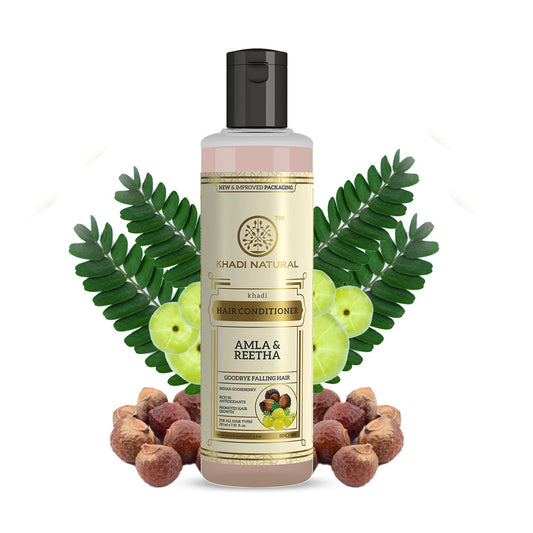 KHADI NATURAL AMLA REETHA CONDITIONER 210ML