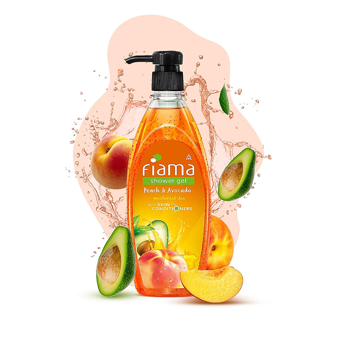 FIAMA PEACH AND AVOCADO SHOWER GEL 500ML