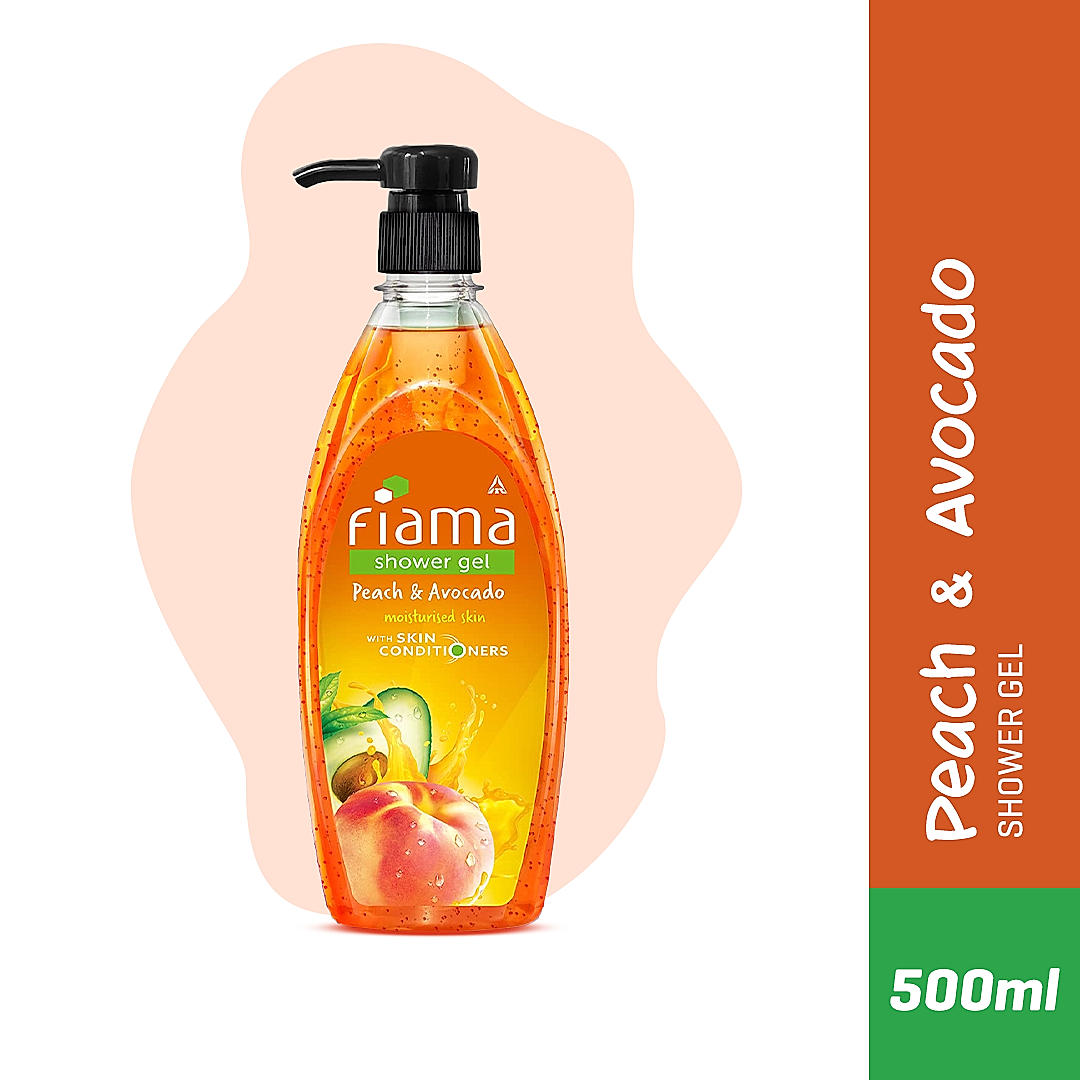 FIAMA PEACH AND AVOCADO SHOWER GEL 500ML