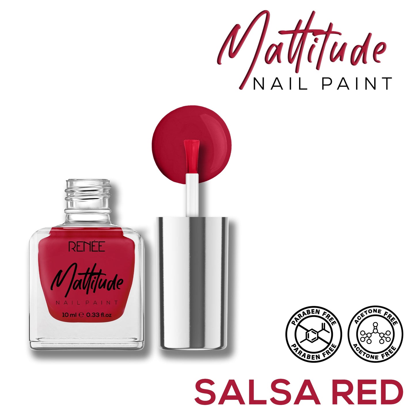 RENEE Mattitude Nail Paint 10ml