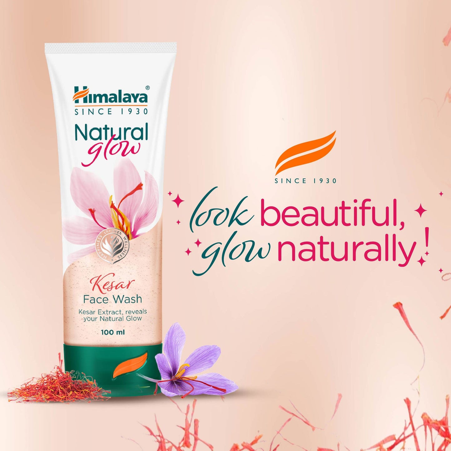 HIMALAYA KESAR FACE WASH 50ML