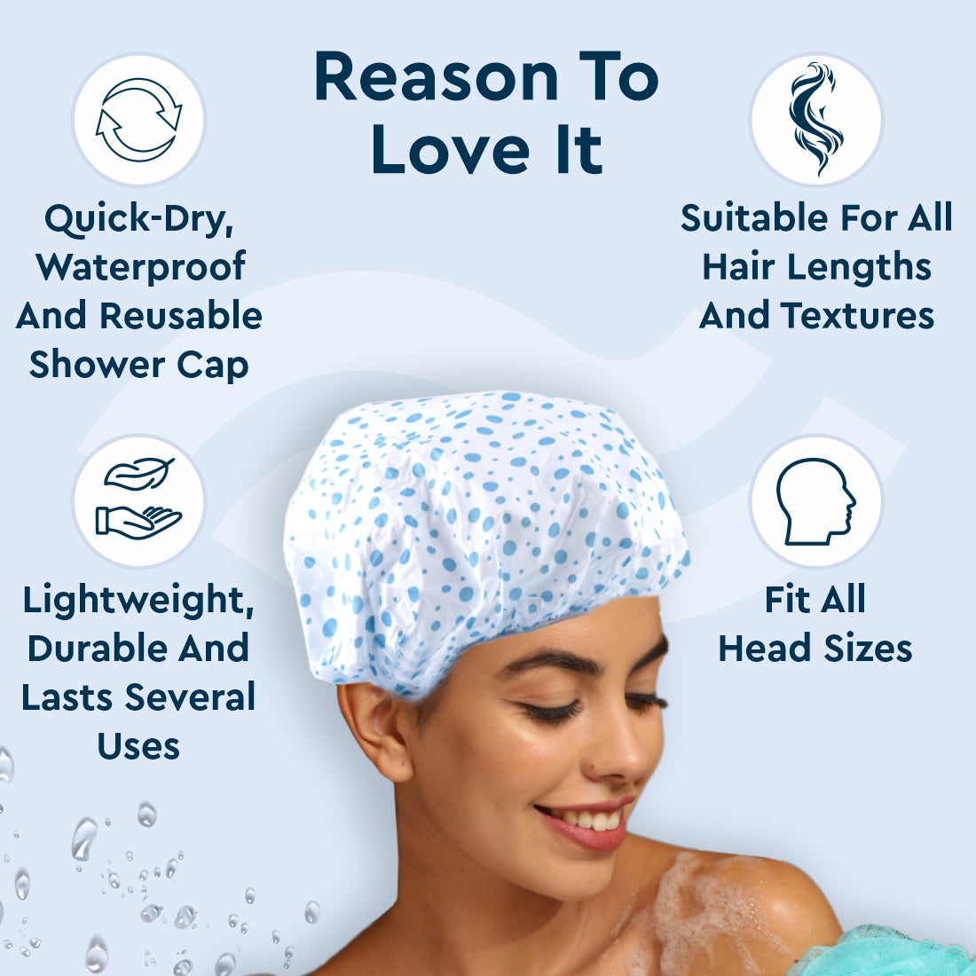 GUBB SHOWER CAP DISPOSABLE 1N