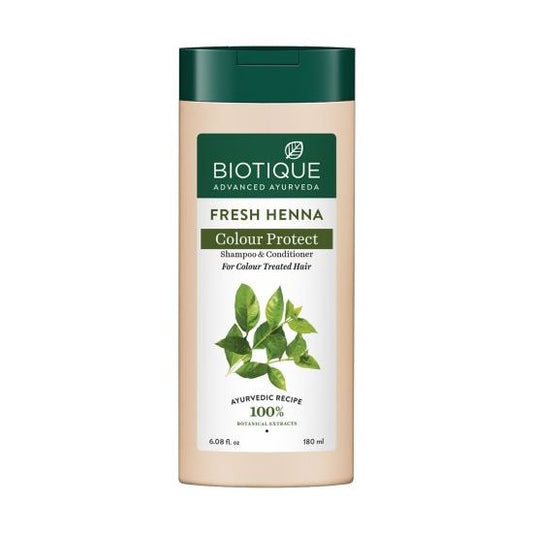 Biotique Fresh Henna Colour Protect Shampoo & Conditioner 180ml