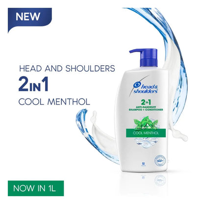 HEAD AND SHOULDER COOL MENTHOL 2IN1  400ML