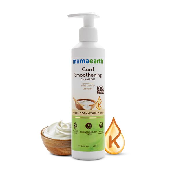 Mamaearth Curd Smoothening Shampoo - 250ml