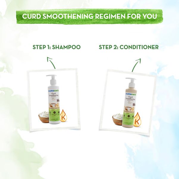 Mamaearth Curd Smoothening Shampoo - 250ml