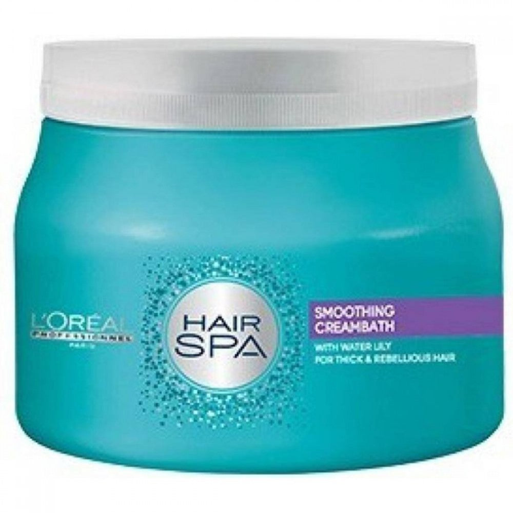 L'Oreal Proffesional Hair Spa Smoothing Cream Bath 490g