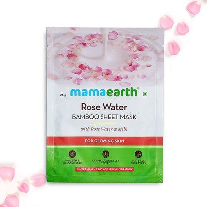 Mamaearth Rose water sheet mask - 25gm