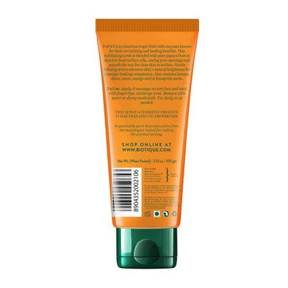 Biotique Papaya Brightening & Revitalizing Face Scrub 100g